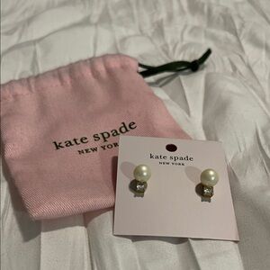 Kate Spade Ivory Pearl Earrings